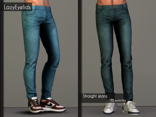 Straight jeans