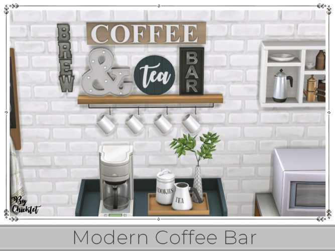 Sims 4 CC Coffee Shop & Decor Collection - Sims Galaxy