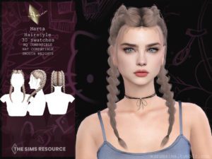 KnySims: The Sims 4: Novos Penteados Coquinhos e Tranças Torcidas