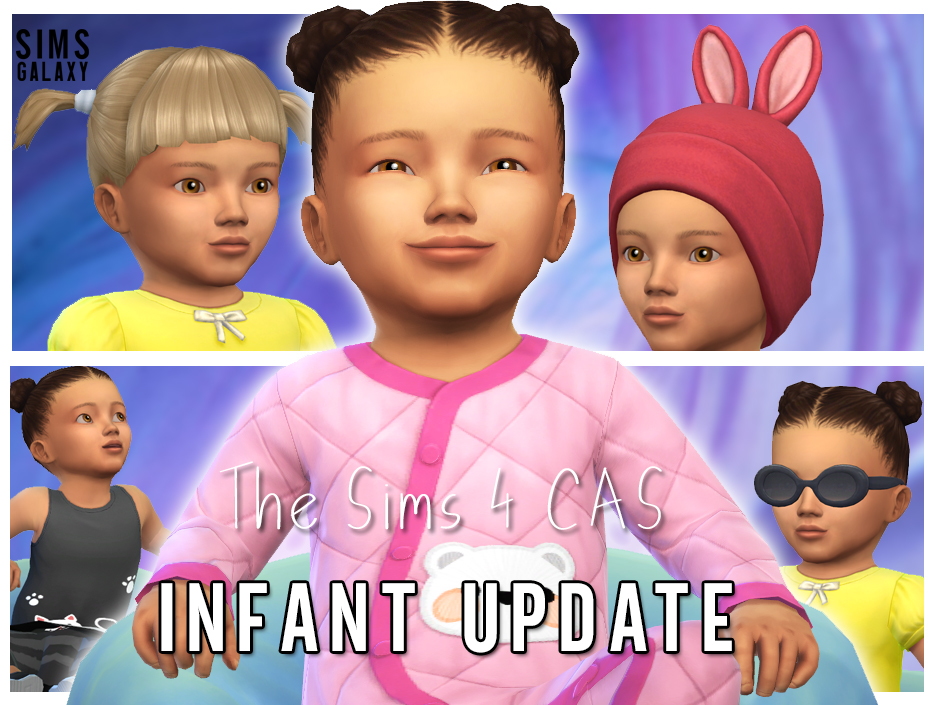 Sims 4 Infant Update CAS Items