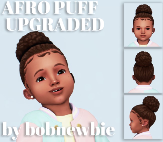 Afro Puff Infant Hair