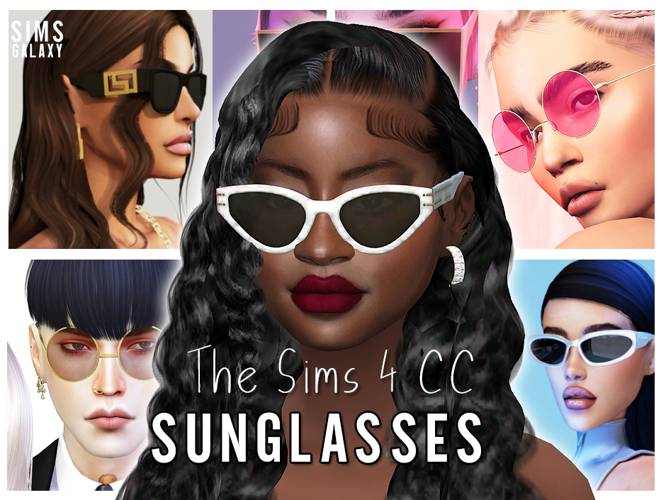 Sims 4 CC Sunglasses Collection