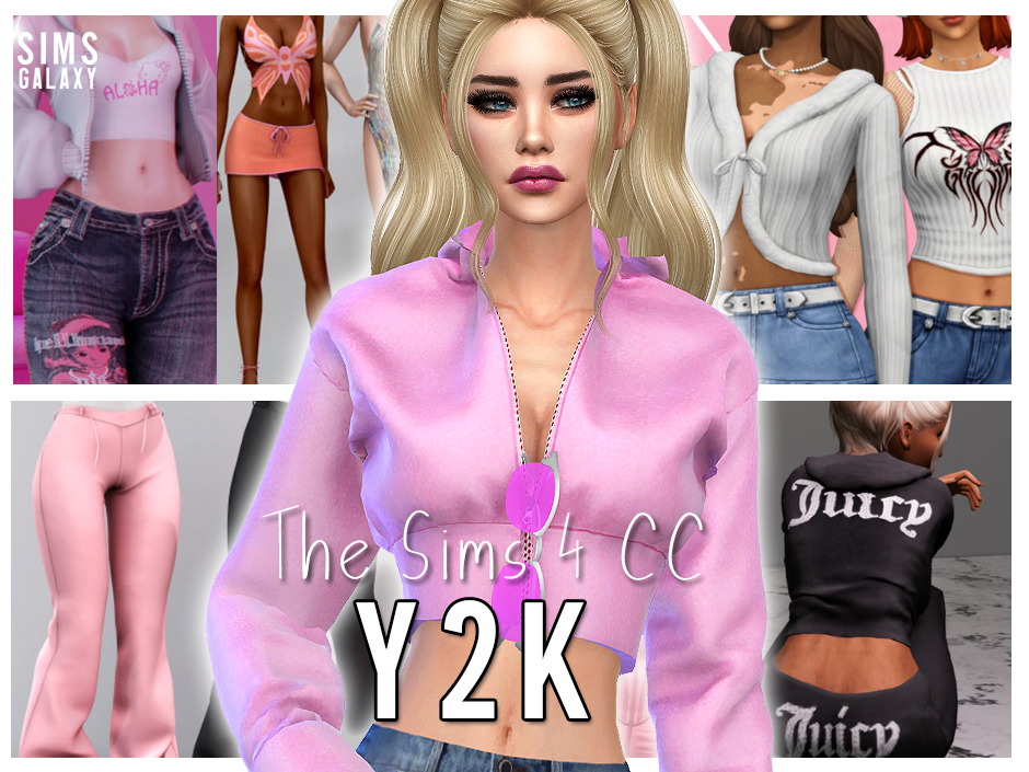 Sims 4 Y2K CC Clothes Collection