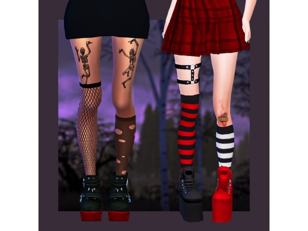 ODD GOTH SOCKS