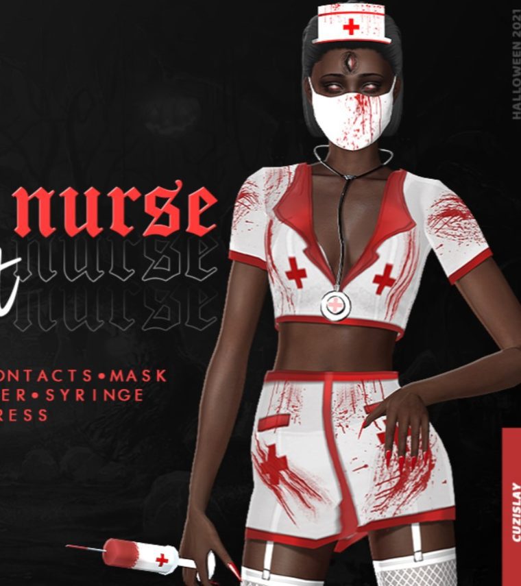 Zombie Nurse Set