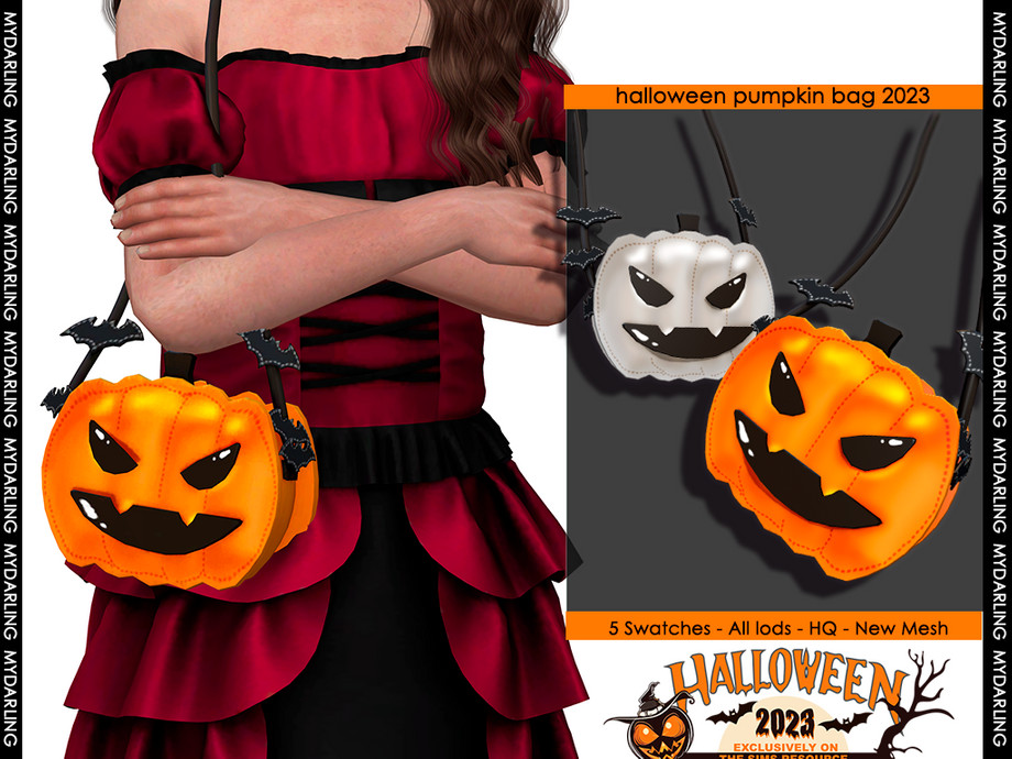 halloween pumpkin bag 2023 Child