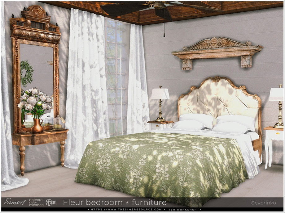 Fleur bedroom Pt.I furniture