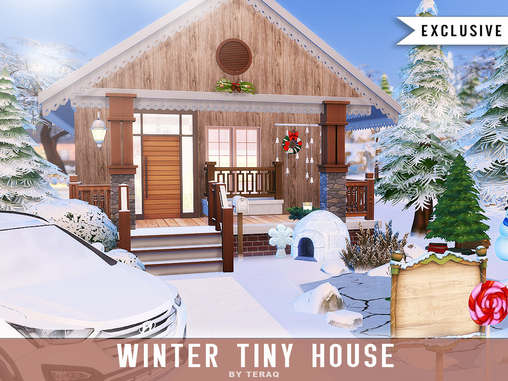 Winter Tiny House by teraq