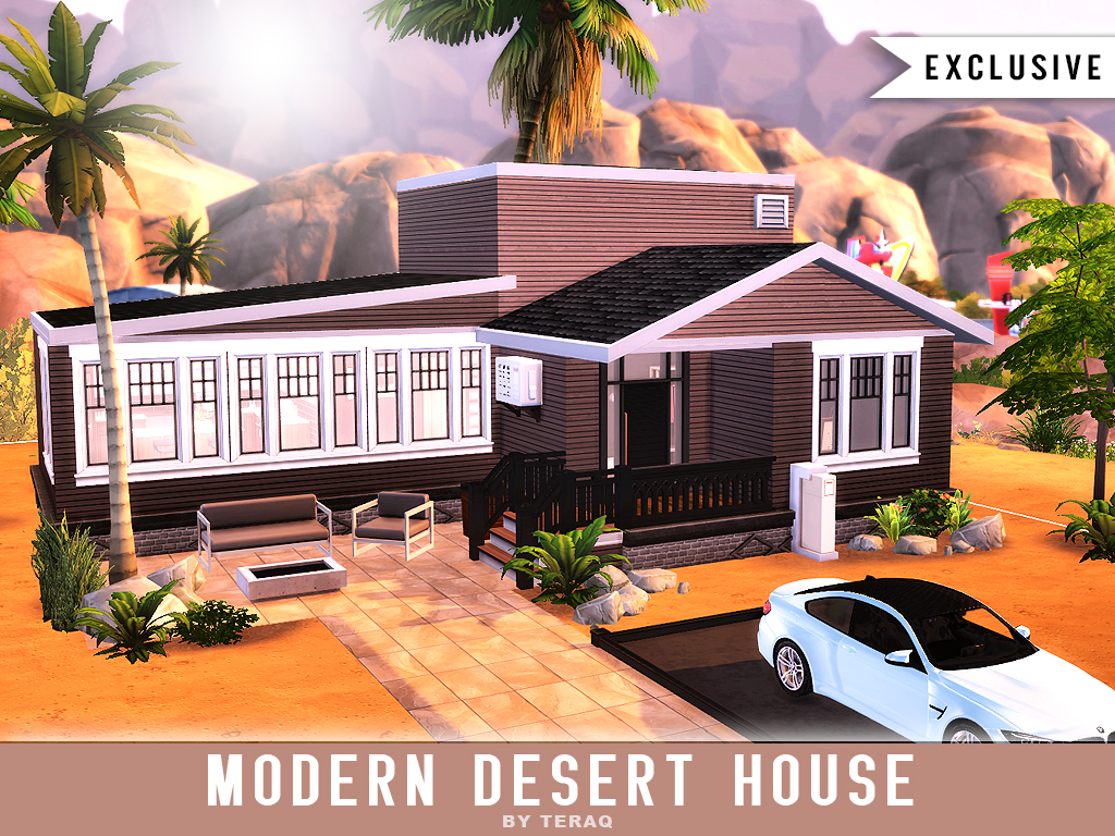 Sims 4 Modern Desert House