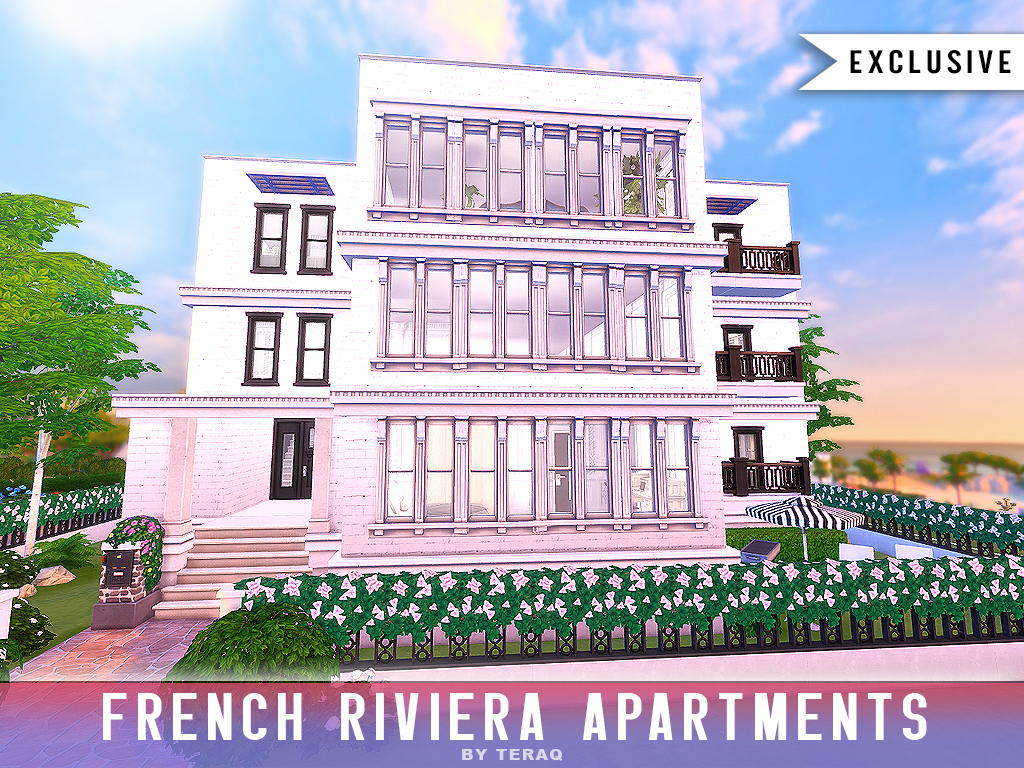 Sims 4 French Riviera Apartments