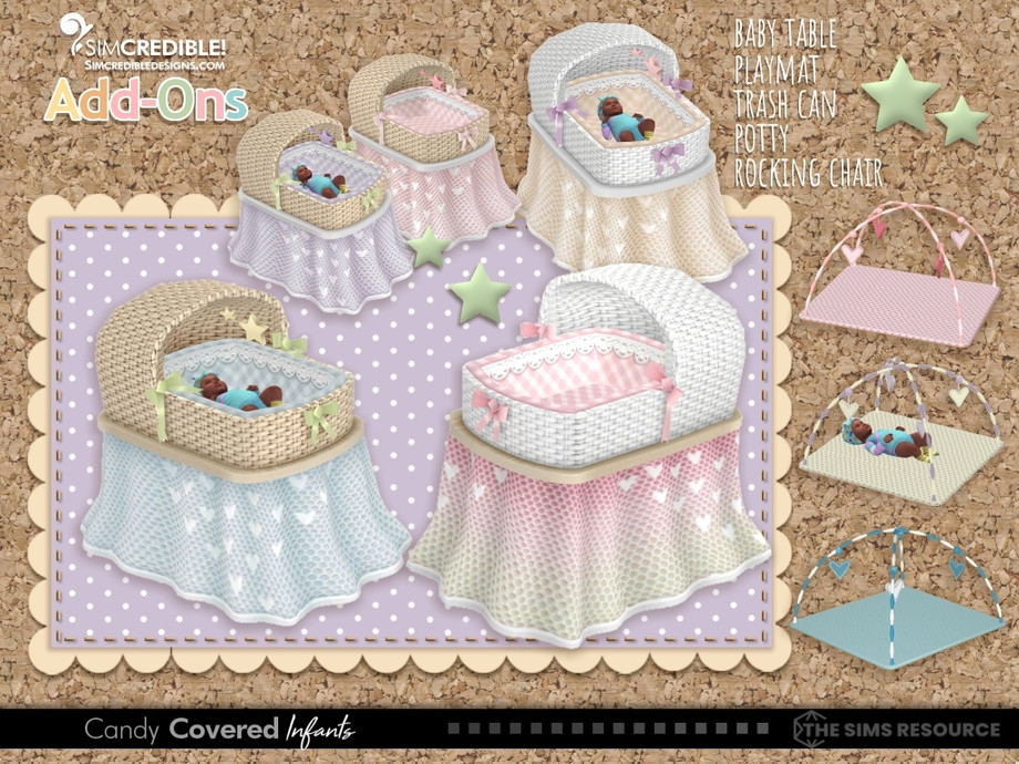 Candy Covered Infants Object Set