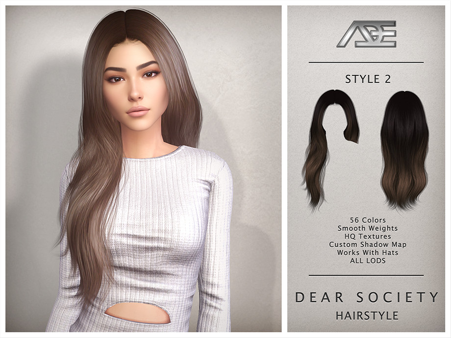Dear Society – Style 2 (Hairstyle)