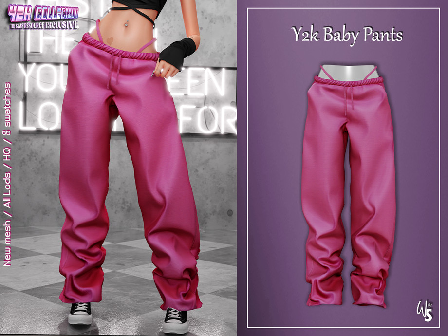 Y2k Baby Pants